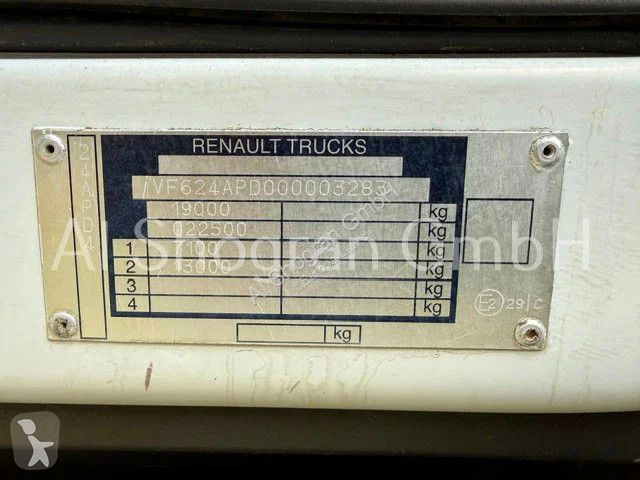 شاحنة Renault 380 Edscha/Bordwand/LBW/Eu5