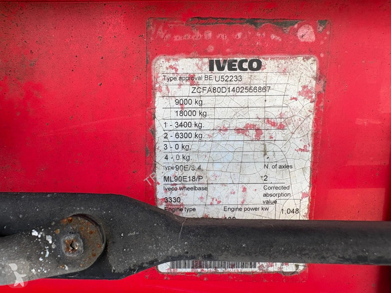 شاحنة Iveco EUROCARGO 90E18 + EURO 5 + LOW KM +...