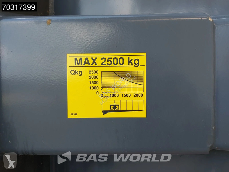 شاحنة Scania P500 P 6X2 BDF 2500kg adebordwand...
