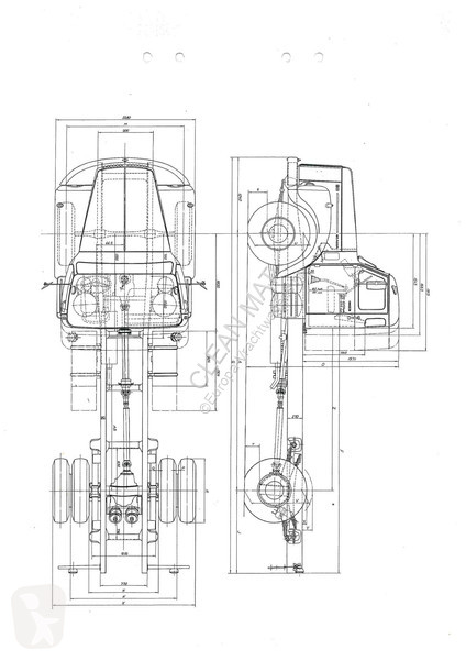 شاحنة Scania 8046-BEK VABIS kipper