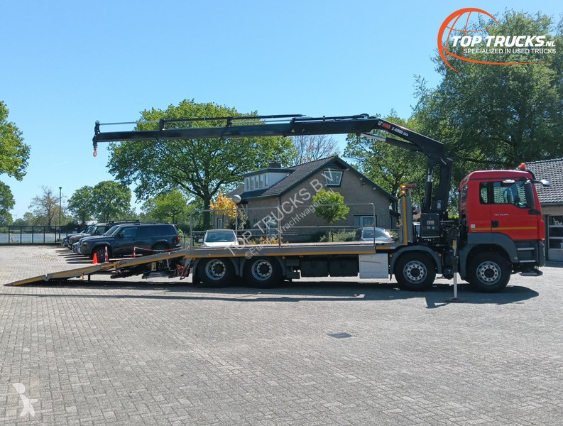 شاحنة MAN 35.360 8x2 - Hiab 22TM Crane, Machine...