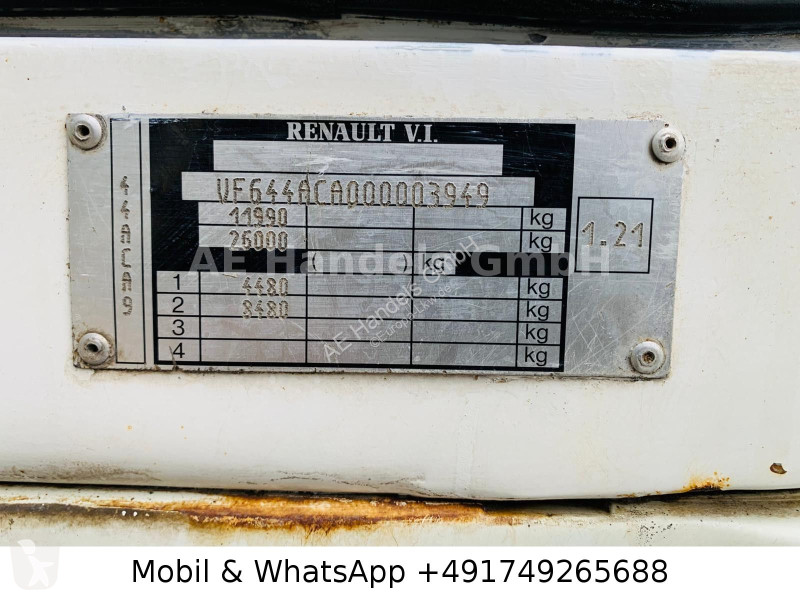 شاحنة Renault 220 dCI DayCab BB Meiller...