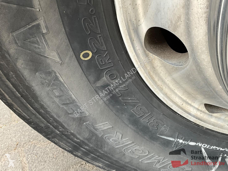 Lastbil Volvo 380 6X2 met Palfinger 15t...