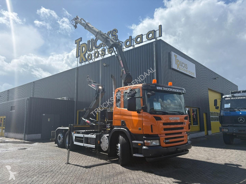 شاحنة Scania P280 + HIAB 111BS-2 DUO + 6X2 +...