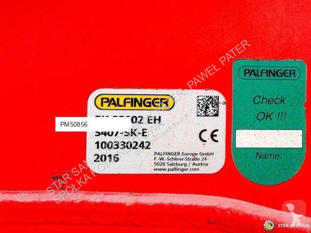 شاحنة Scania R730 6X4 PALFINGER PK 33002 EH Crane