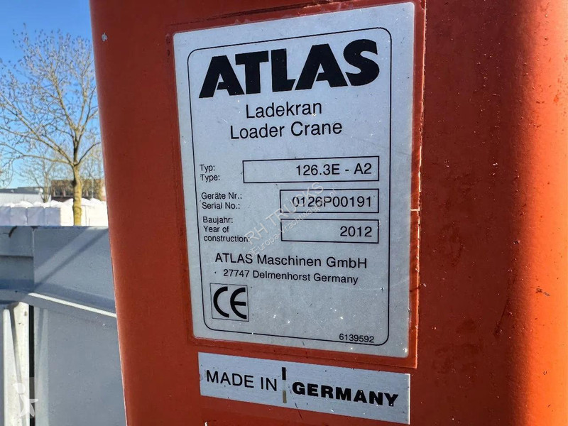 شاحنة Volvo 330 6X2 EURO 5 - ATLAS 126.3E +...