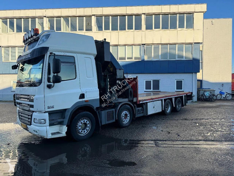 شاحنة DAF 85410 8X2 EURO 5 PALFINGER PK 62002 +...