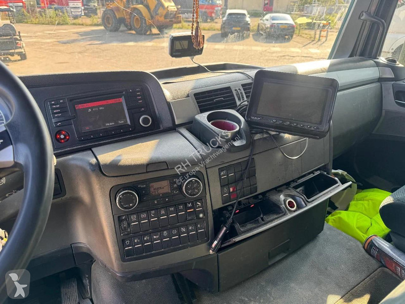 شاحنة MAN 35.480 8X2 KIPPER + HMF 3220-K6 +...