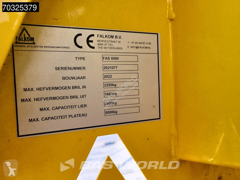 شاحنة DAF 230  4X2 NL-truck APK Falkom FAS 5000...