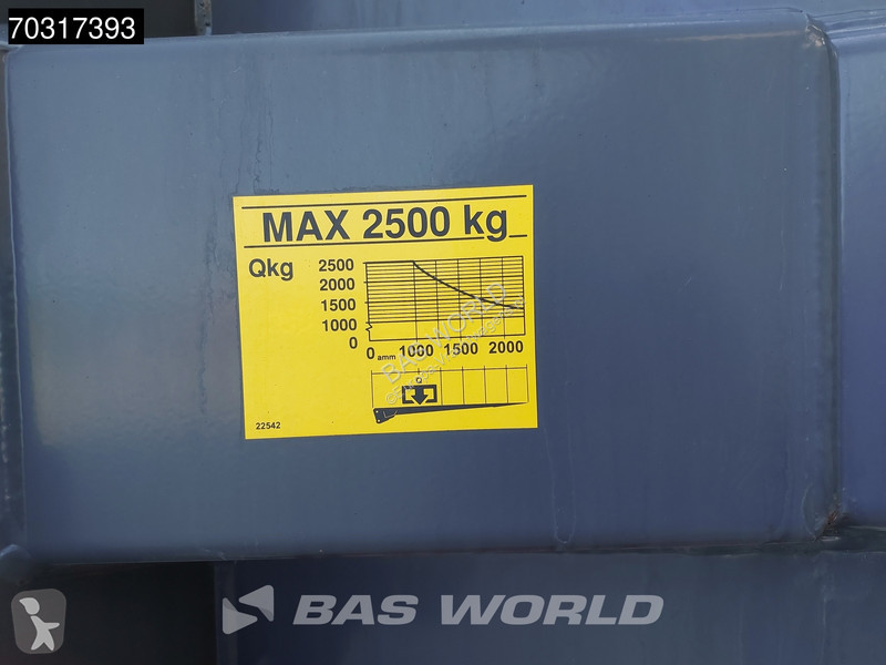 شاحنة Scania P500 P 6X2 2500kg adebordwand BDF...