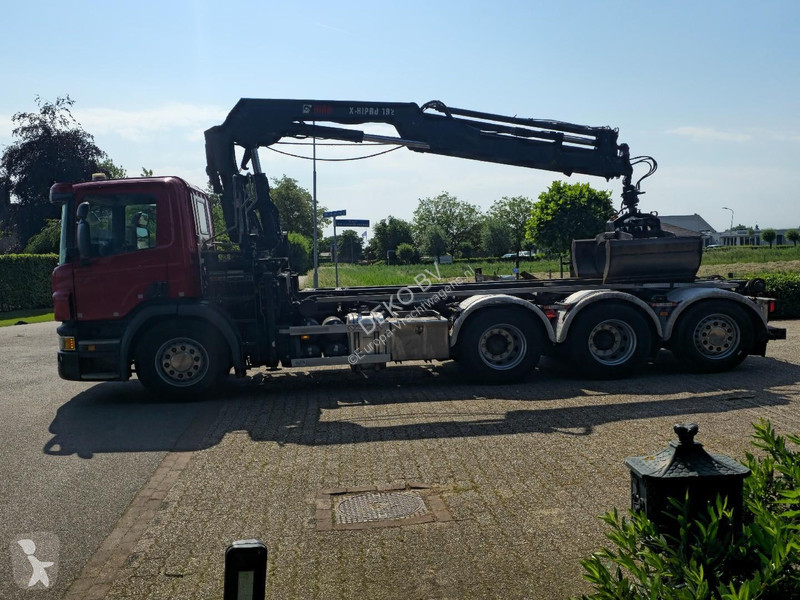 شاحنة Scania 410 CRANE/CONTAINER!! ZERO...