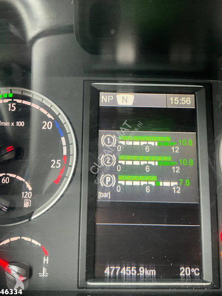 شاحنة Scania 580 8x2 V8 etarder Euro 6 HMF 50...