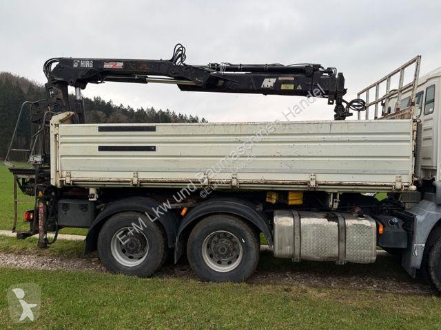 شاحنة MAN TGS 6X4 Blatt Blatt Hiab 144 Hochschtand