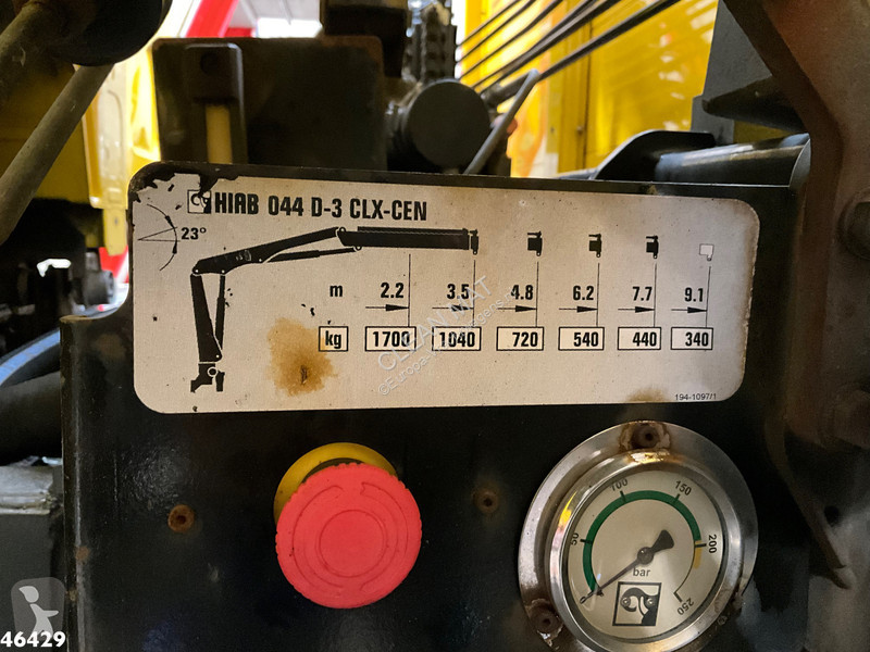شاحنة Renault 220 Hiab 4 Tonmeter laadkraan