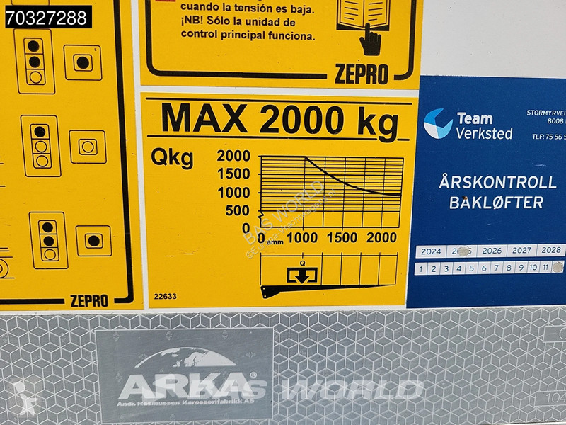 شاحنة Volvo 450  6X2 7,63m Box Retarder Full...