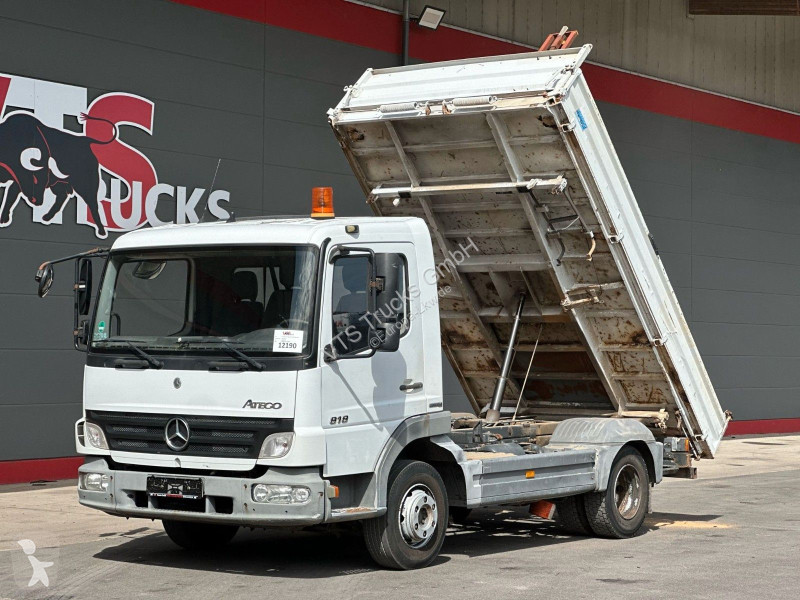 شاحنة Mercedes 818 4x2 BB MEILLER DSK /AHK/
