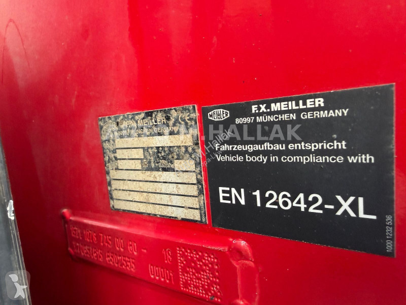 شاحنة MAN TGS / 8x4 MEILLER Thermomulde RETARDER