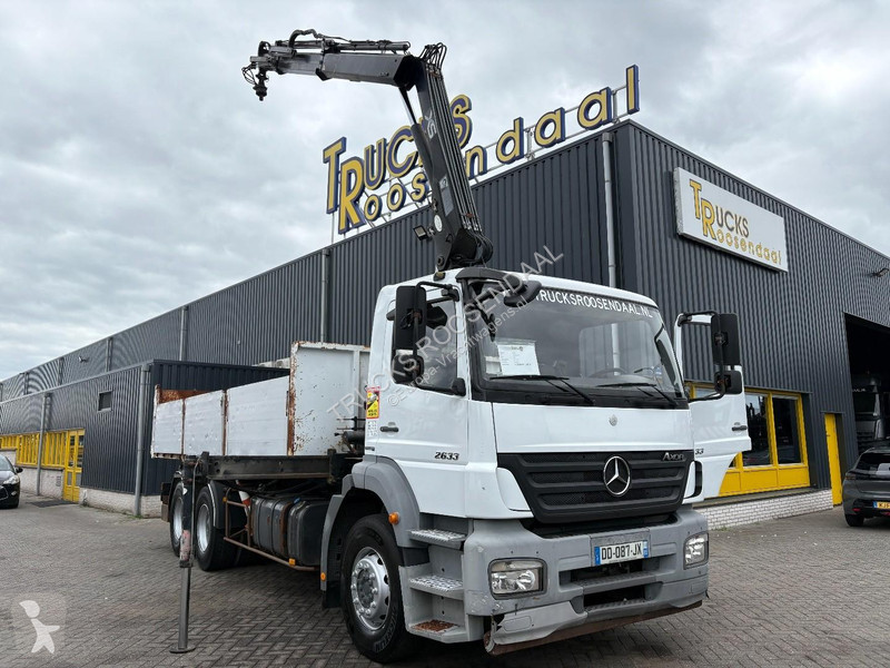 شاحنة Mercedes 2633 + HIAB 122 B-2 + 6X4 +...
