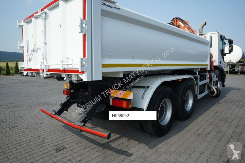 شاحنة Iveco TRAKKER 410 / 6X4 / 2 STR. WYWROTKA...