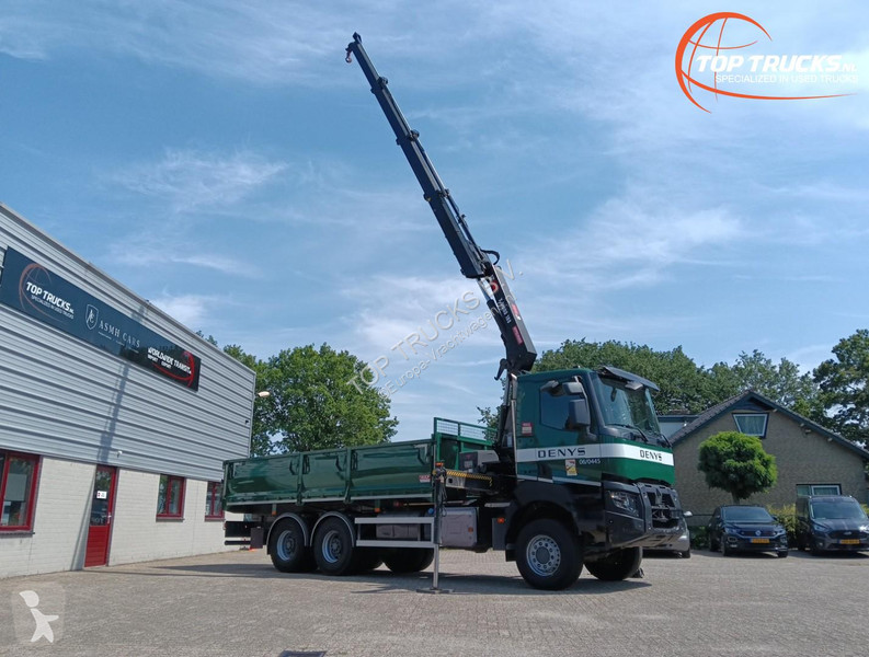شاحنة Renault K 460 6x6 -HIAB 18TM Crane,...