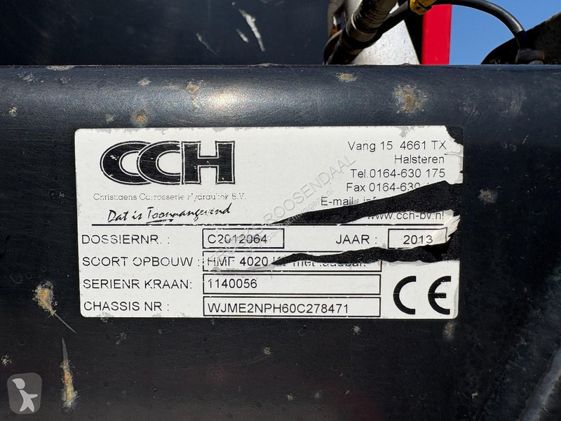 شاحنة Iveco 360 + HMF 4020 K5 + EURO 6 + JIB...