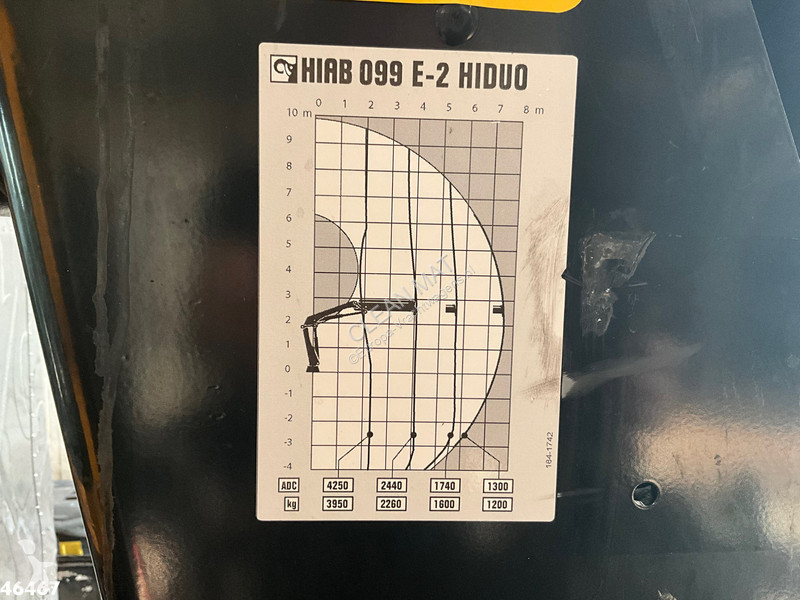 شاحنة Ginaf X 2221 L 4x4 Hiab 9 Tonmeter...
