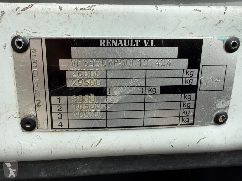 شاحنة Renault 370 6x4 Vacuum tank 12,000...