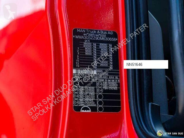 Камион MAN TGS 33.480 6x4 PALFINGER PK 23001 EH...