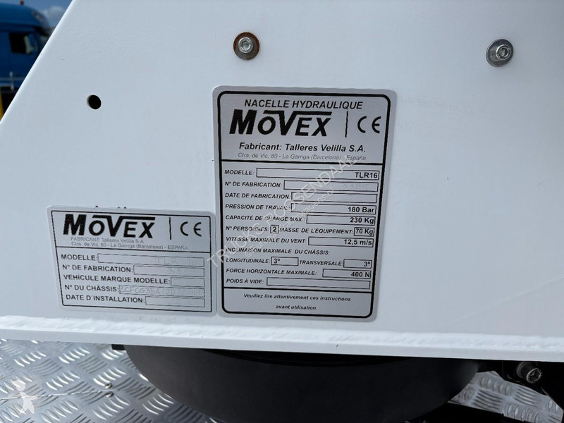 شاحنة Iveco DAILY 35S14 + MOVEX AERIAL PLATFORM...