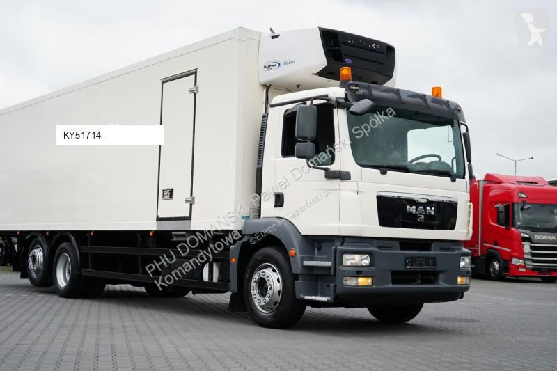 شاحنة MAN TGM / 26.340 / EURO 5 / CHŁODNIA +...