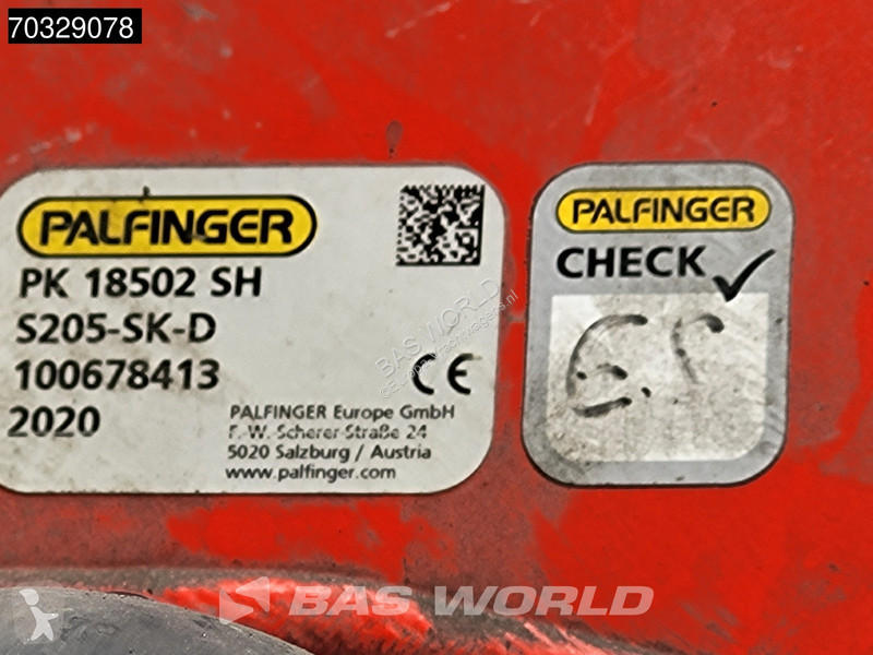 شاحنة Mercedes 2536 6X2 Palfinger PK18502 SH...