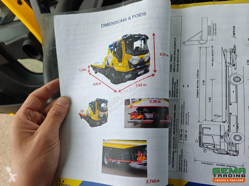 شاحنة Iveco EuroCargo 120-220L 4x2 Half Sleeper...