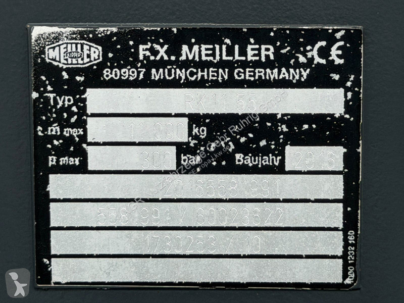 شاحنة Mercedes 1527 4x2 | MEILLER RK 11.55 |...