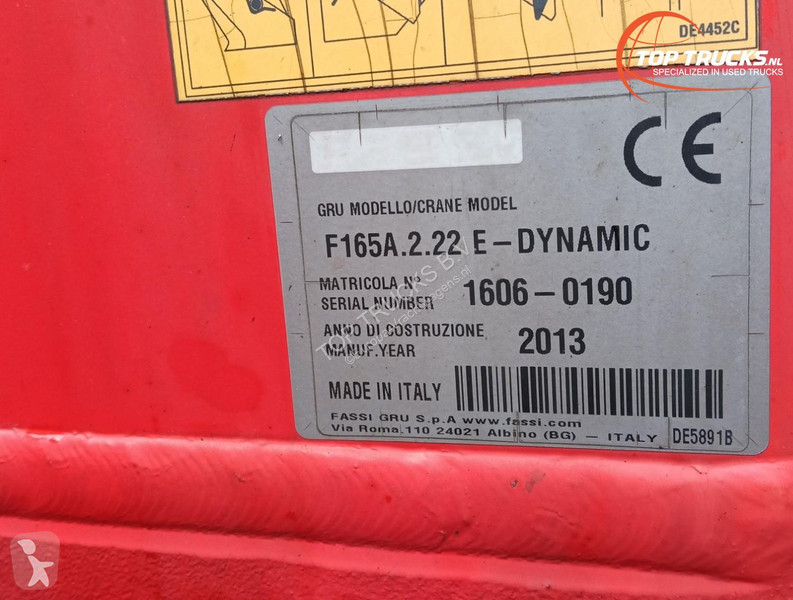 شاحنة MAN 35.360 8x2 - Fassi 16TM Crane,...