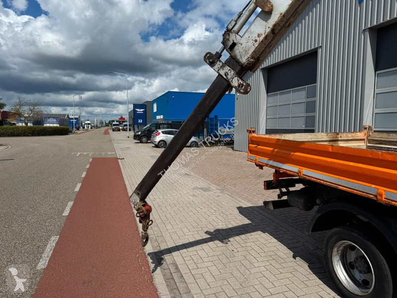 Camion Mercedes 816 Kraan / 3-zijdige Kipper,...