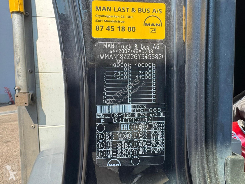 Camión MAN 18.250 4X2 EURO 6 + ZEPRO LIFT