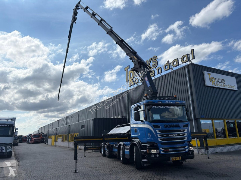 Camión Scania R 490 + HMF 5020 - 6X EXT. + JIB...