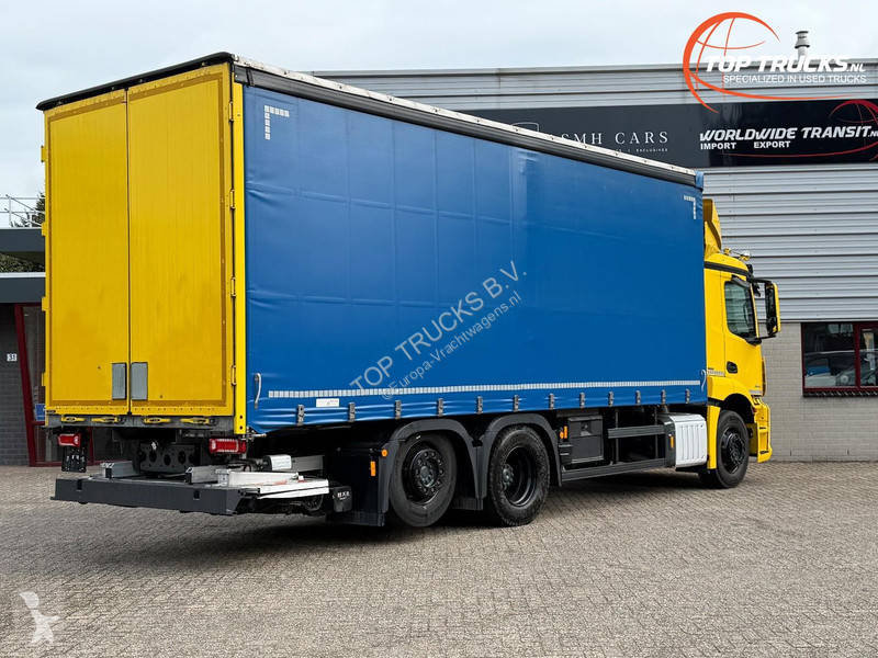 Camión Mercedes 2543 6x2 Retarder - Curtainside...