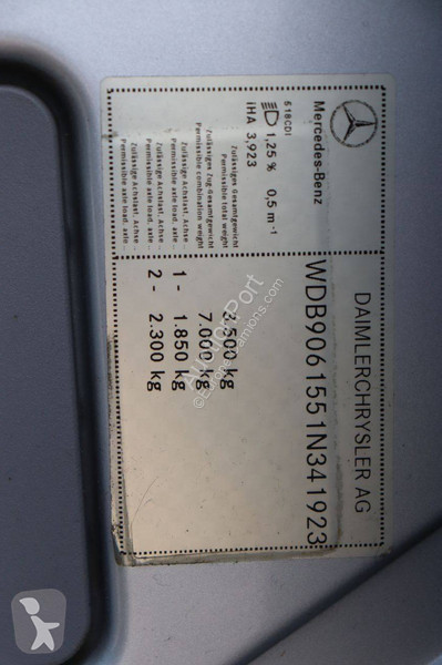 Camión Mercedes 518 CDI