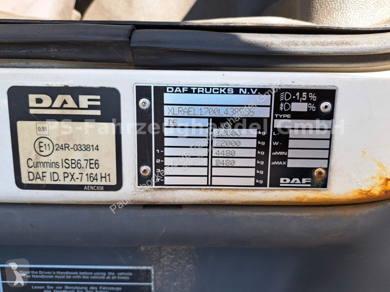 Camión DAF 220 FA*LBW*AHK
