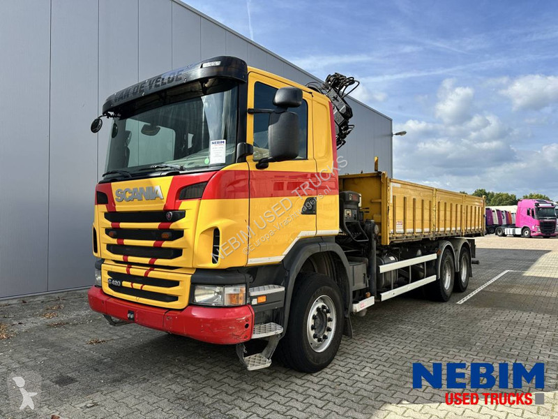 Camião Scania G420 6x4 - RETARDER - HIAB 166 E3...