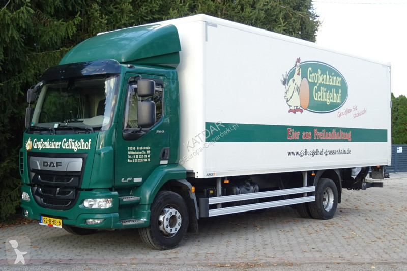 Kamion DAF LF 260 Euro 6 kontener 18 palet...