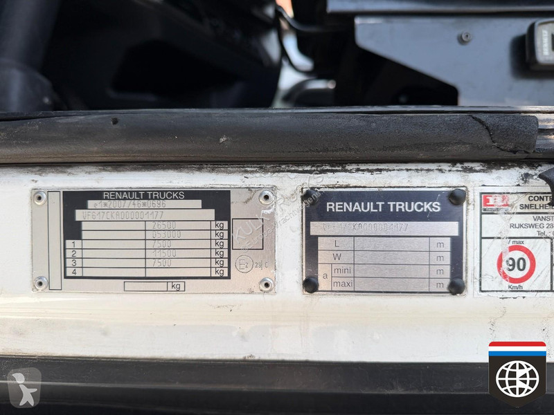 Камион Renault MAGNUM 520 Euro 5 - Open flatbed...