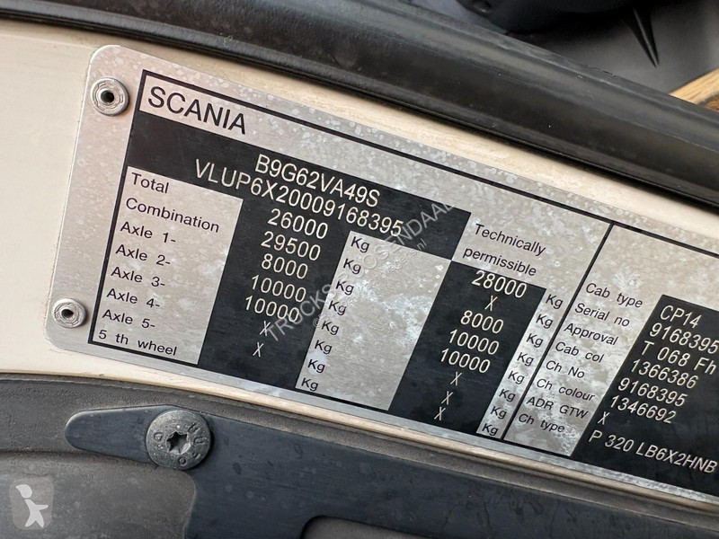Kamion Scania P 320 + BDF SYSTEM + MANUA + EURO 5