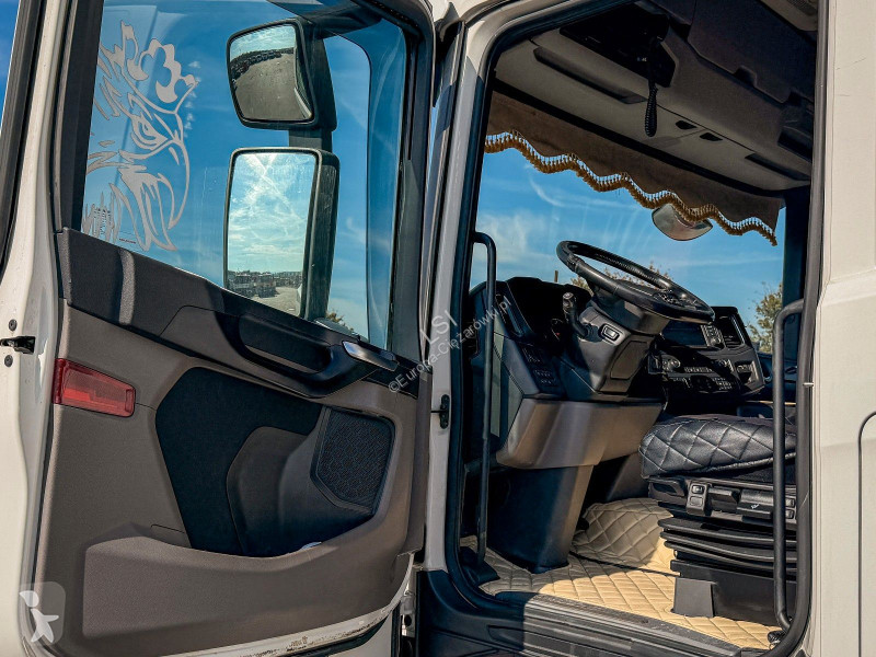 Scania 500 FASSI F235 A.2.26 + FUNK + Anhänger!...