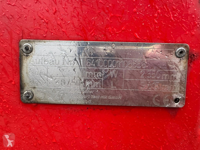 Kamion Mercedes 6X2 EURO 6 + KÄSSBOHRER 2 AXLE...