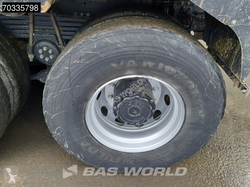 Lastbil MAN TGS 8X4 15m3 tipper steel...