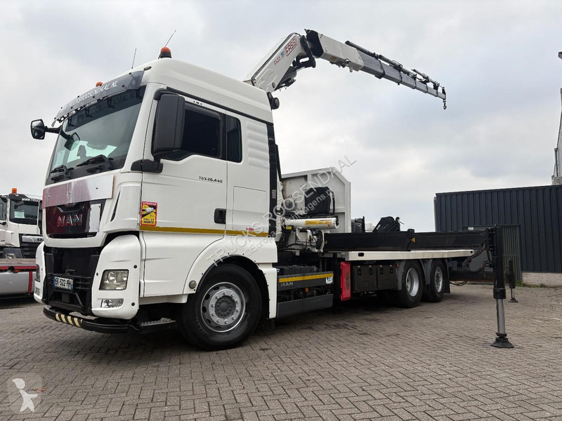 Lastbil MAN TGX + FASSI F 455 A---6X EXT. +...