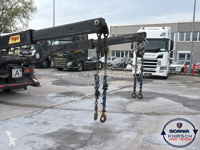 Lastbil Scania P410B6x2*4NA / HYVA Absetzkipper...