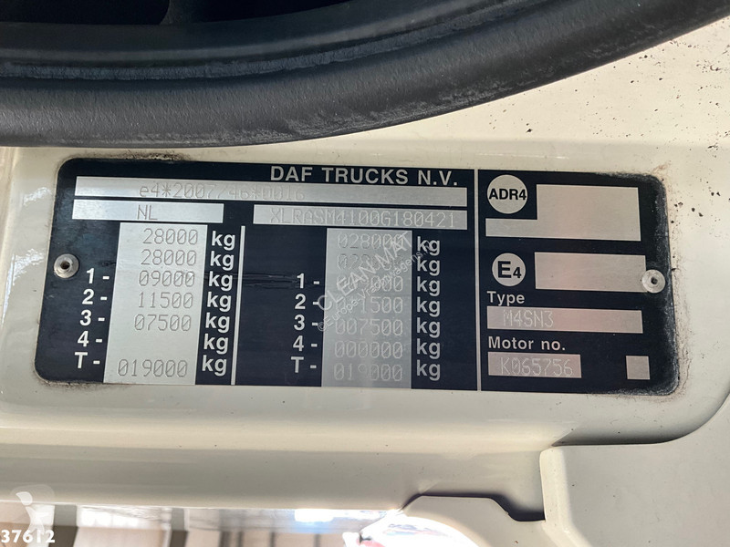 Camión DAF FAN  330 Euro 6 Chassis cabine met...